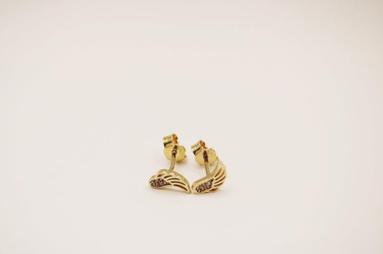 Small wings 14 Earring