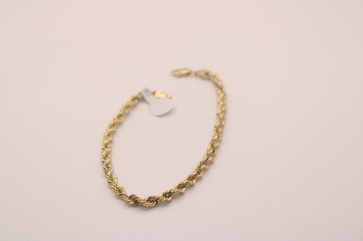 14k Rope Bracelet