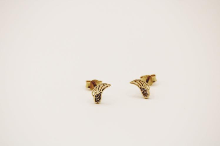 Small wings 14 Earring