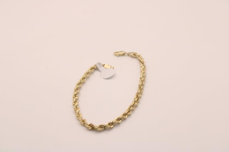 14k Rope Bracelet