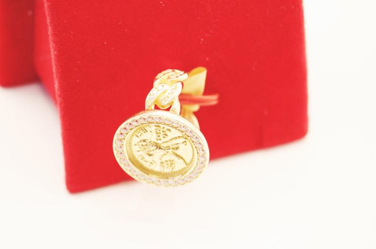 San miguel cuban link ring 14k