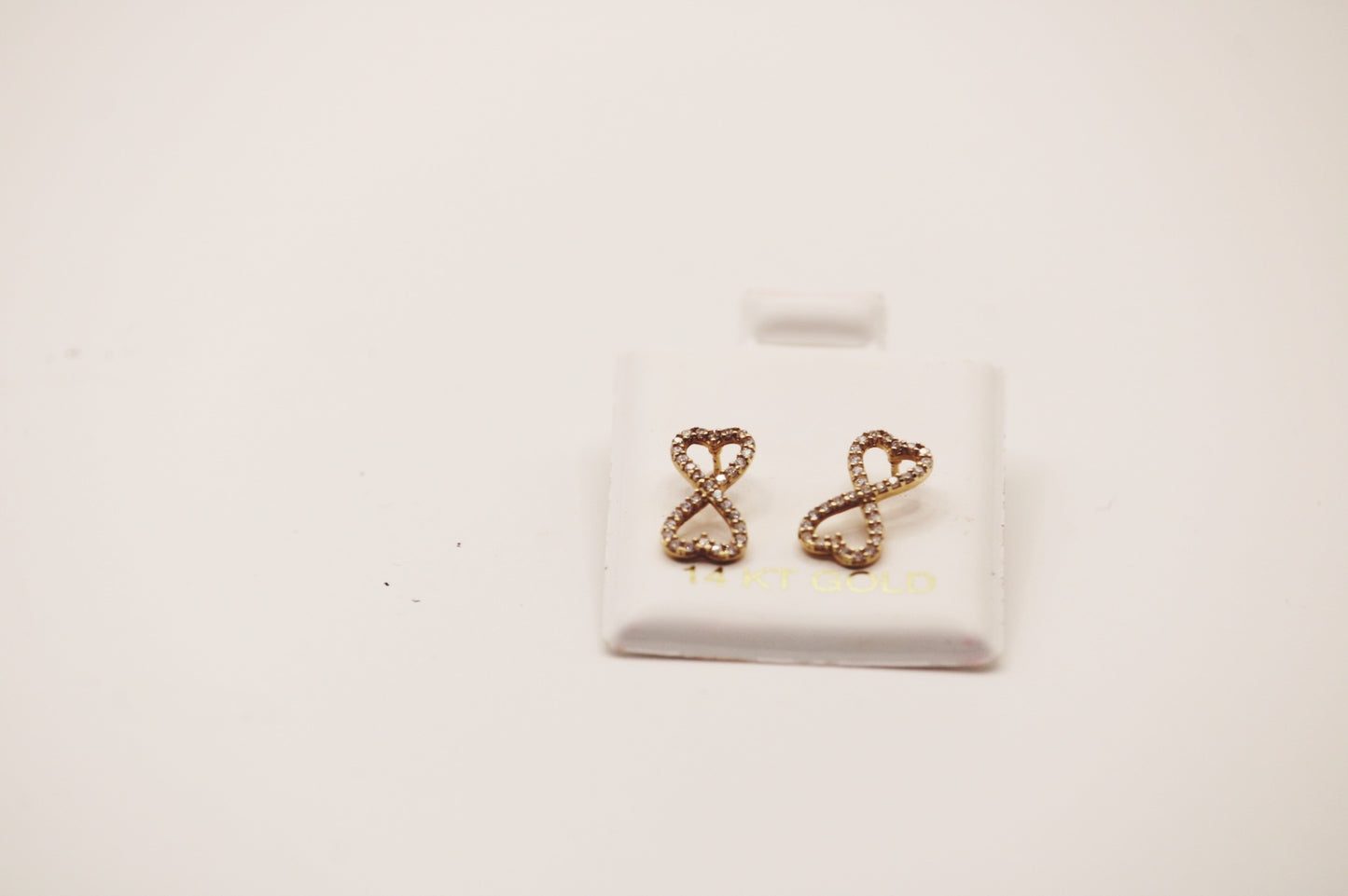 14k Infiniti Earring