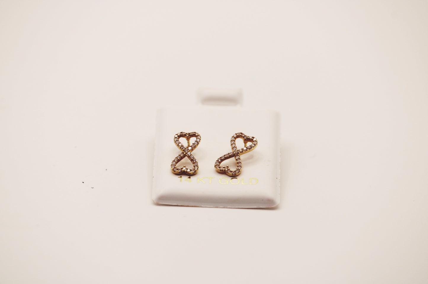 14k Infiniti Earring