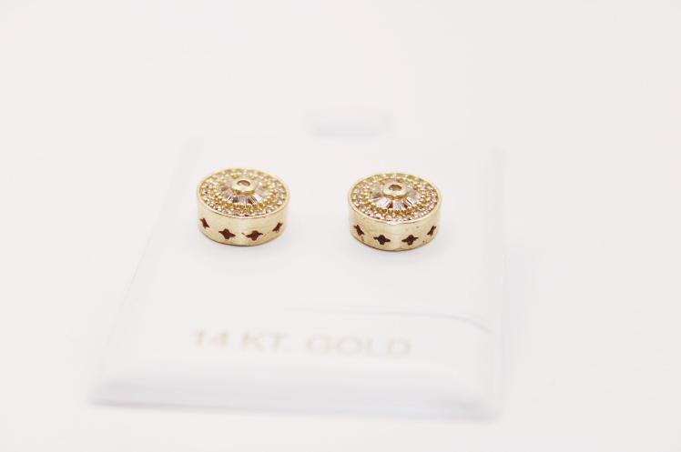 New Baguette Earring 14k