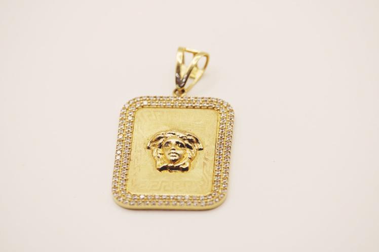 Face 14k gold