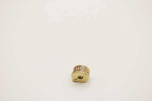 Small charm cz 14k