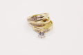 Wedding Ring Trio set 14K