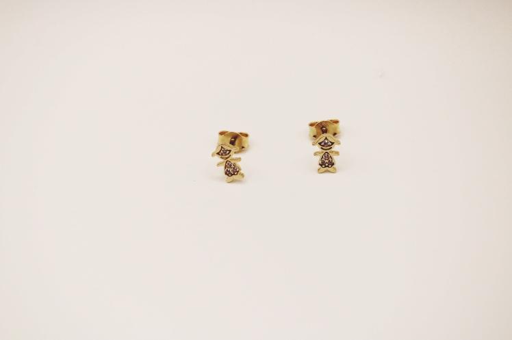Kids Earring 14k