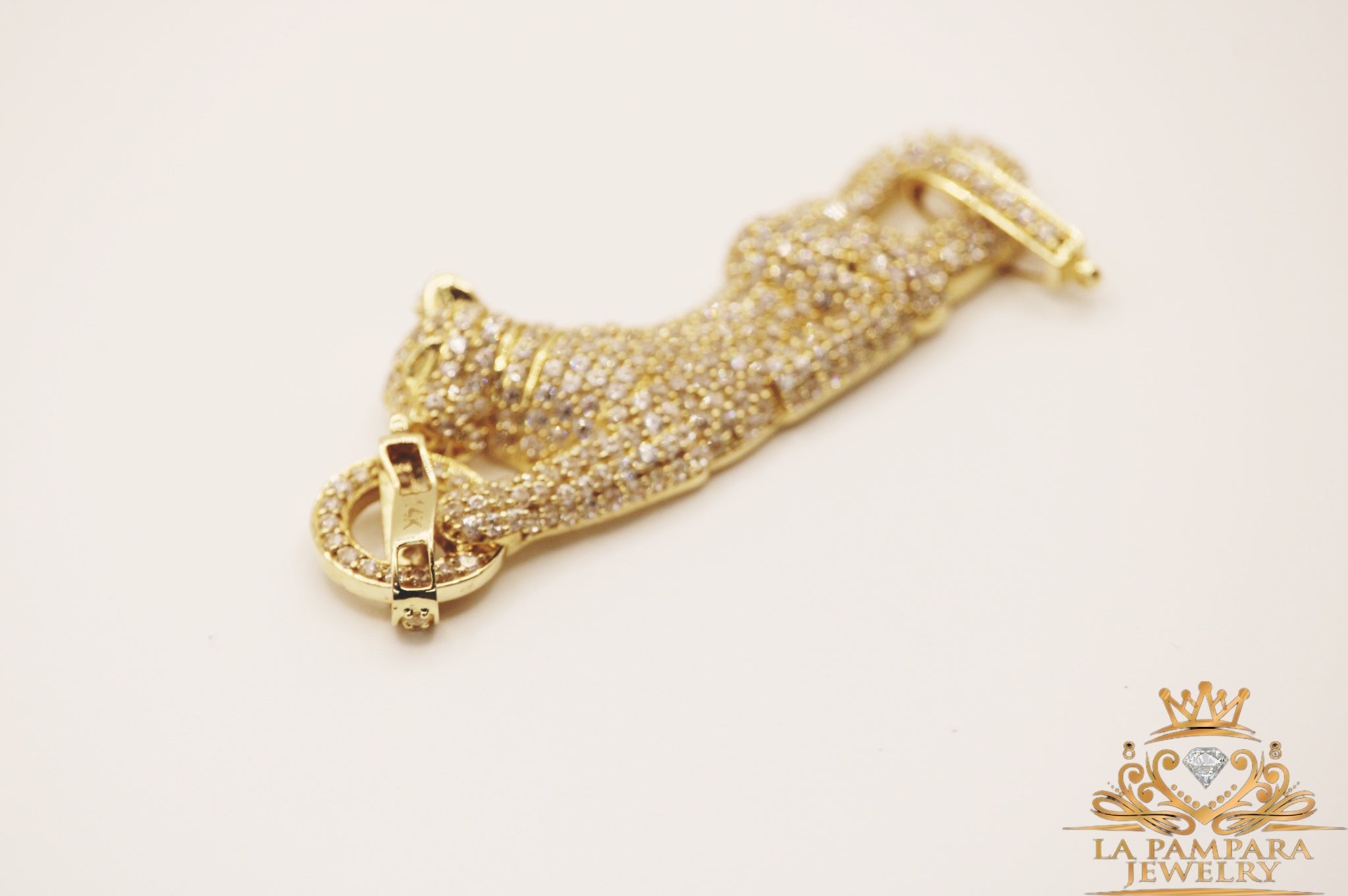 Pantera pendant 14k