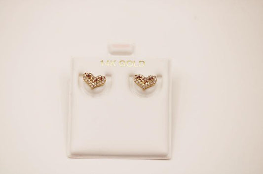 Hearth Earring 14k