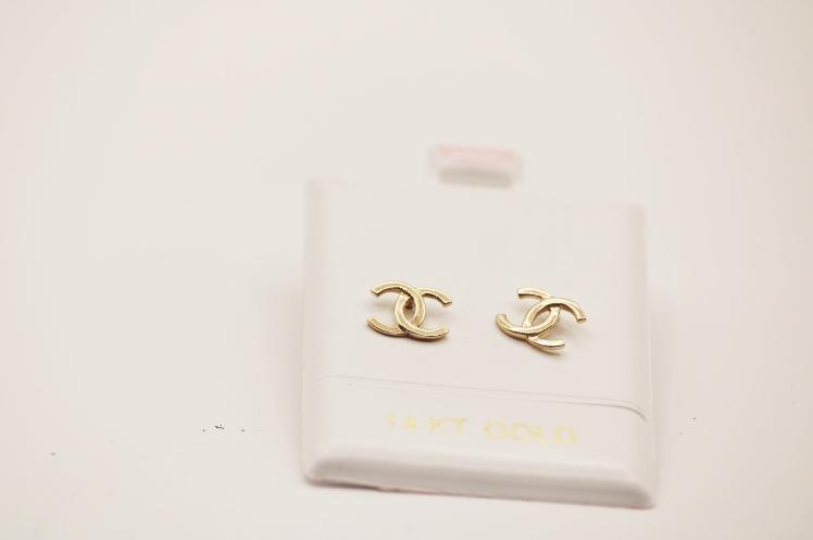 Fancy 14k Earring