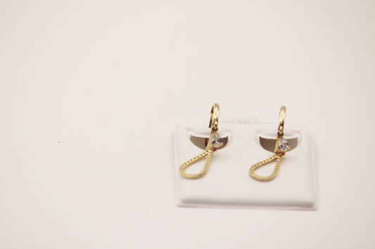 14k Hoop earring