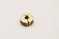 Circle charm 14k