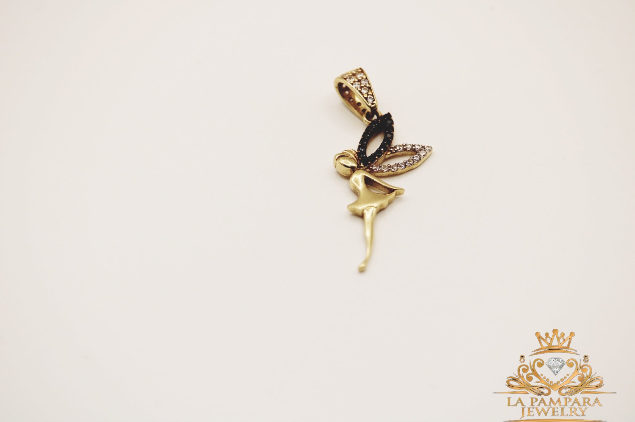 Fairy tale small pendant 14k