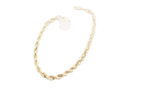 14k Rope Bracelet