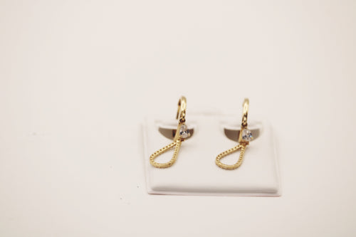 14k Hoop earring
