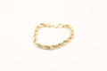14k Rope Bravelet 7.5mm