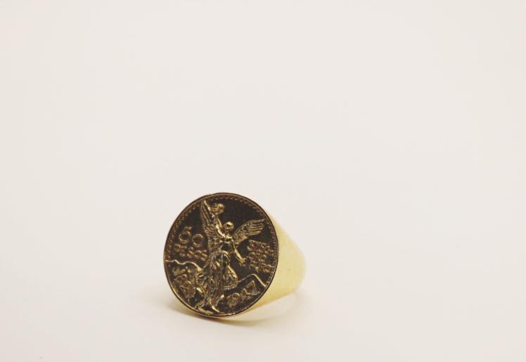 San Miguel Men Ring  Jumbo 14k