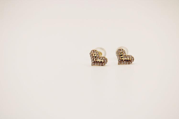 Hearth Earring 14k