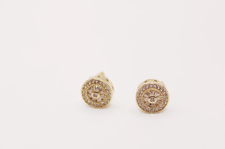 New Baguette Earring 14k