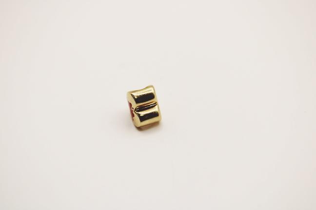 Heart charm 14k