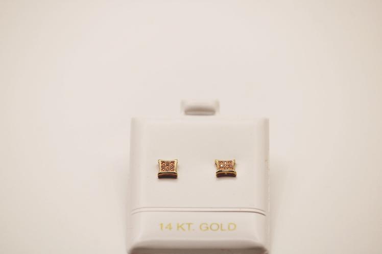 CZ 14k Earring