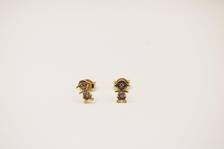 Kids Earring 14k