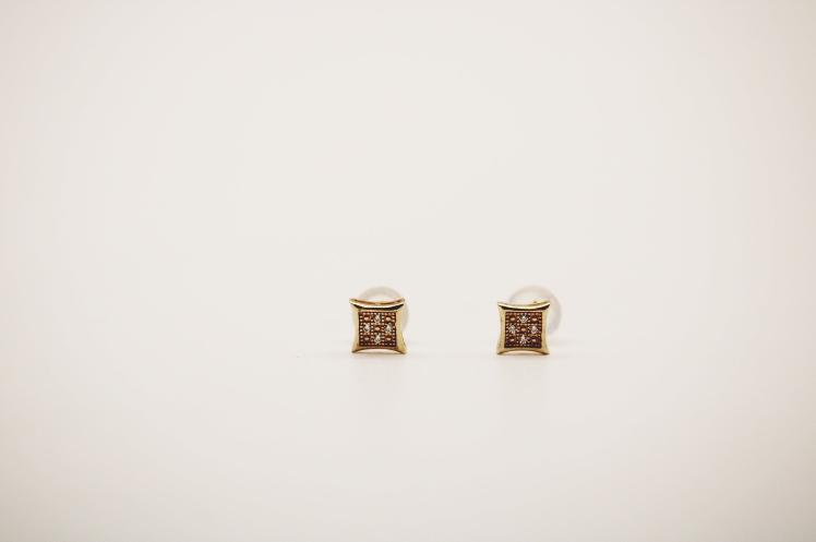 CZ 14k Earring