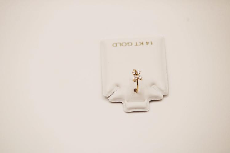 Noce piercing 14k
