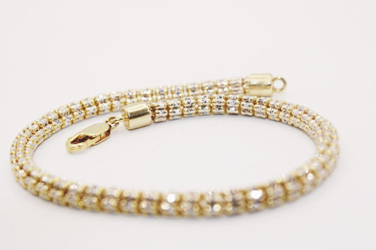 Moon ice bracelet 14k