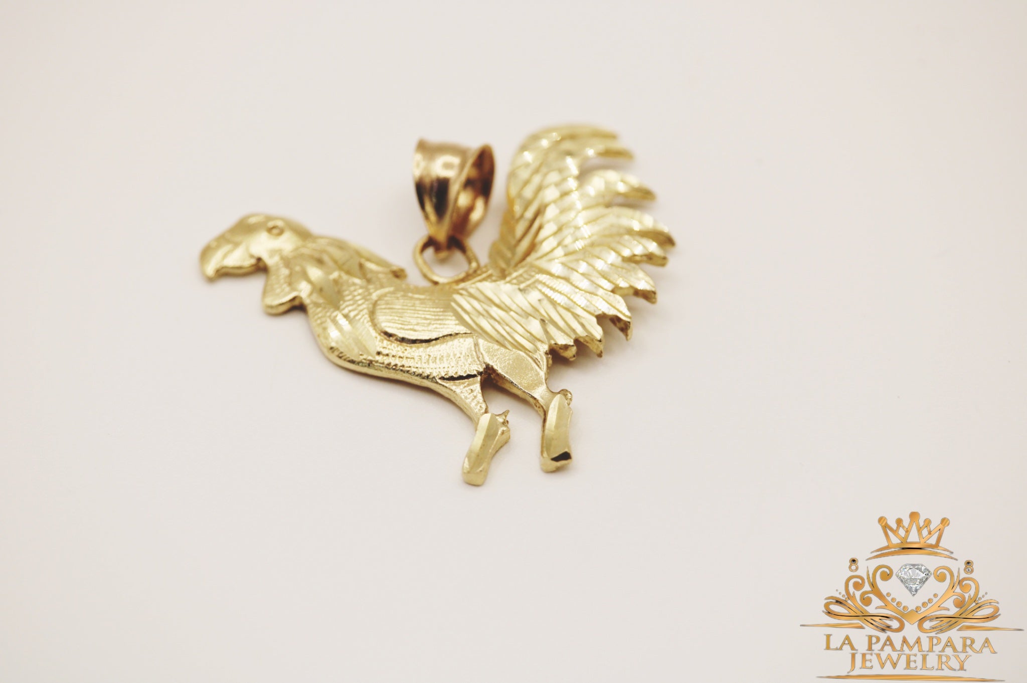 Medalla de gallo 14k